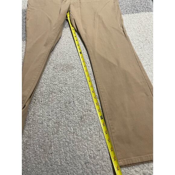 LL Bean Classic Fit Khakis Womens Plus Size 20 M/T Cotton Modal Tencel Tan Pants - Picture 5 of 16